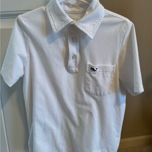 Vineyard Vines White Kids Polo Shirt